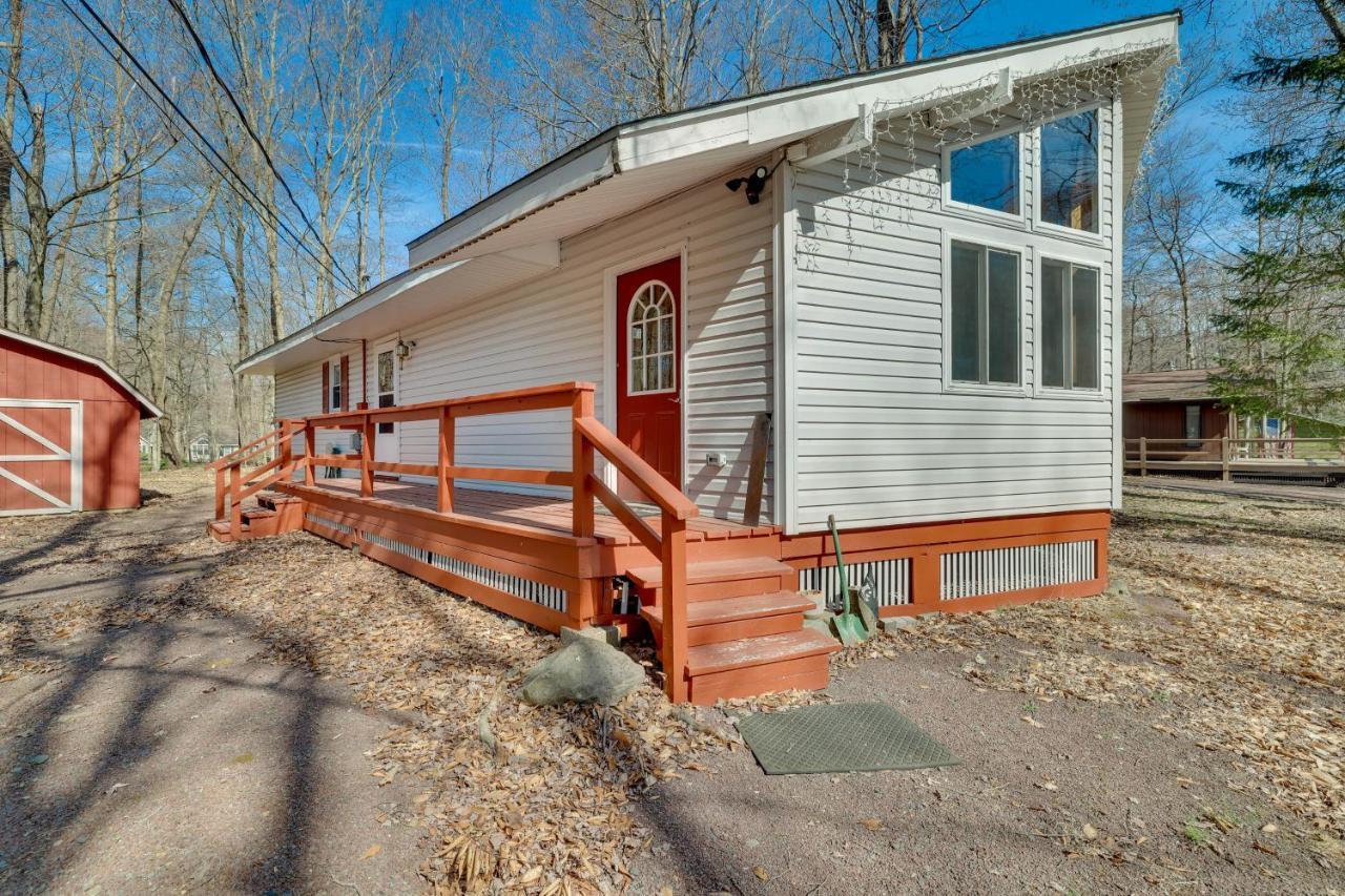 Сasa de vacaciones Cozy Pocono With Fire Pit And Ping Pong! Pocono Lake